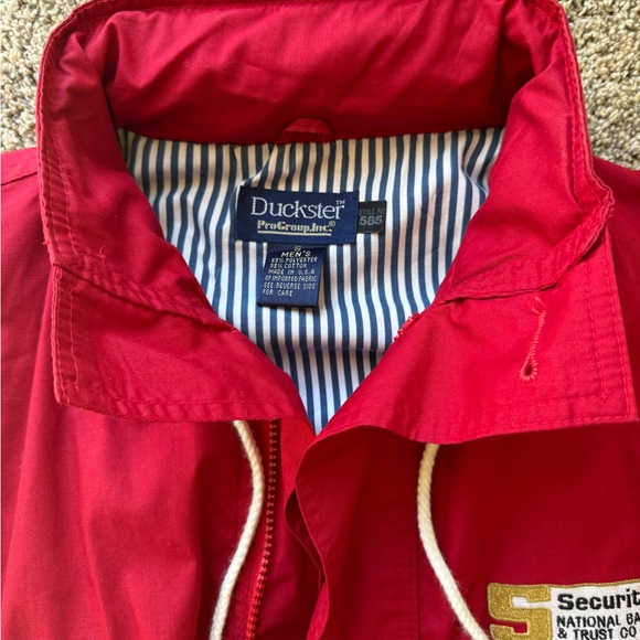 Red Men's Jacket - Picture 2 of 4